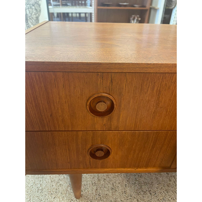 Vintage Danish Modern Low Profile Dresser