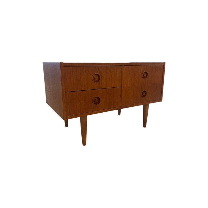 Vintage Danish Modern Low Profile Dresser