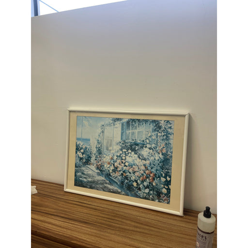 Vintage Framed Floral Artwork