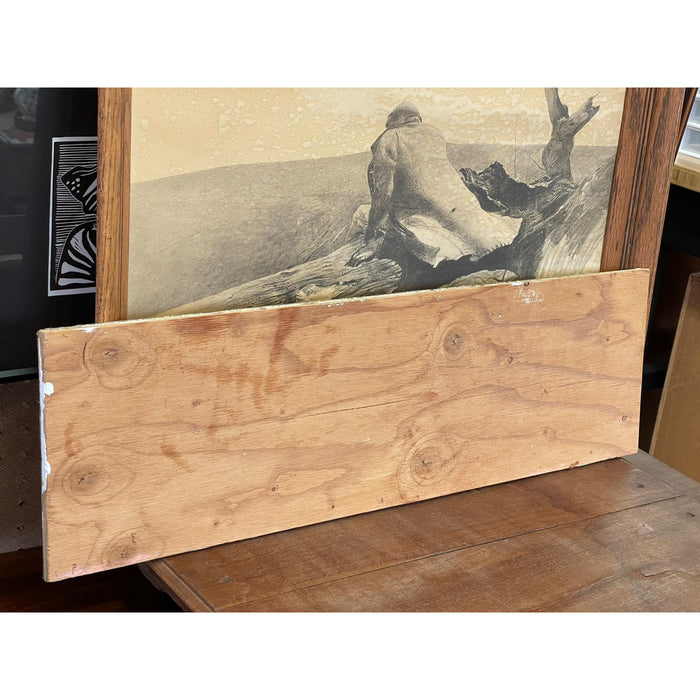 Vintage Handmade Welcome Home Sign