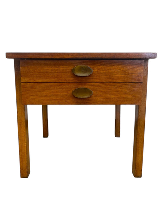 Vintage Mid Century Modern 1 Drawer End Table by Lane Furniture