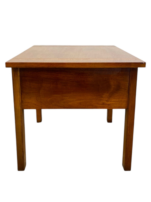 Vintage Mid Century Modern 1 Drawer End Table by Lane Furniture
