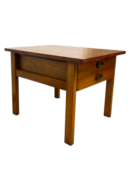 Vintage Mid Century Modern 1 Drawer End Table by Lane Furniture