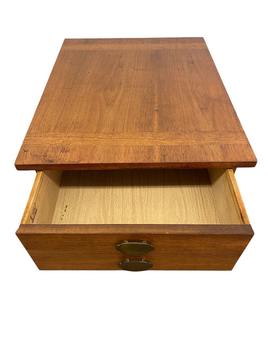 Vintage Mid Century Modern 1 Drawer End Table by Lane Furniture