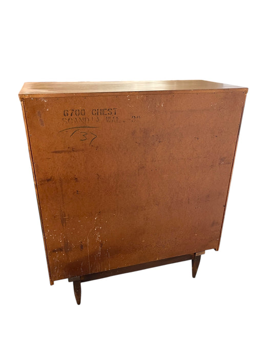 Vintage Mid Century Modern 5 Drawer Dresser - Kent Coffey Tableau Collection