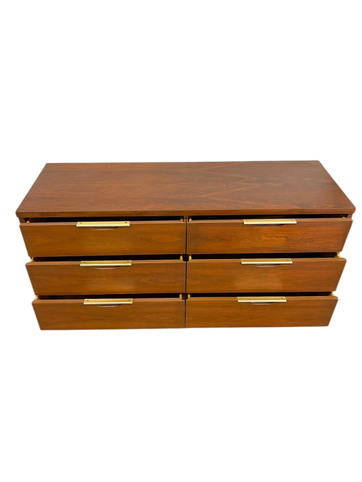 Vintage Mid Century Modern 6 Drawer Dresser Kent Coffey Tableau Collection