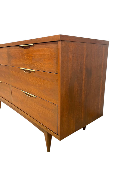Vintage Mid Century Modern 6 Drawer Dresser Kent Coffey Tableau Collection