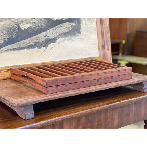 Vintage Mid Century Modern Wooden Decor Tray