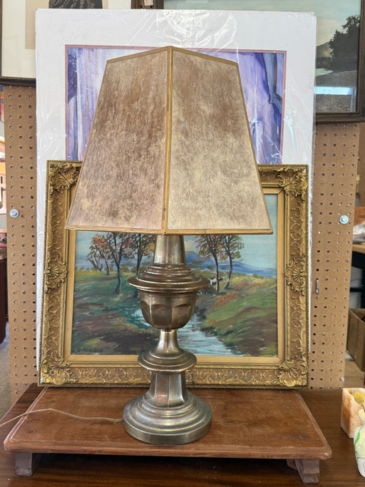 Vintage Neoclassical Style Table Lamp with Classic Urn Shape Base