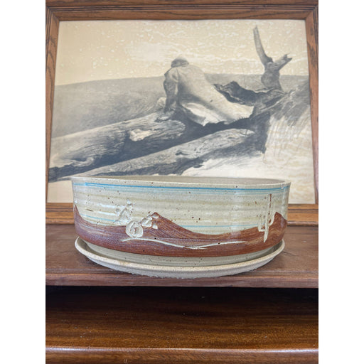 Vintage Pottery South Western Styled Plant Pot