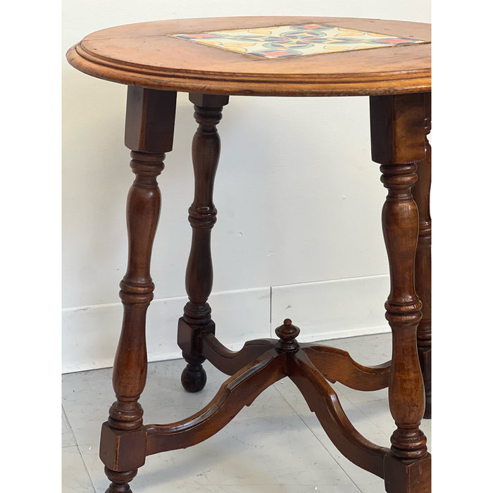 Vintage Tile Top Catalina Accent Table