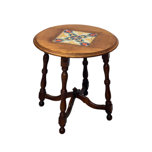 Vintage Tile Top Catalina Accent Table