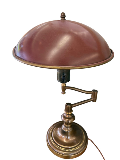 Vintage Traditional Art Deco Style Pharmacist or Bankers ArticulatingTable Lamp