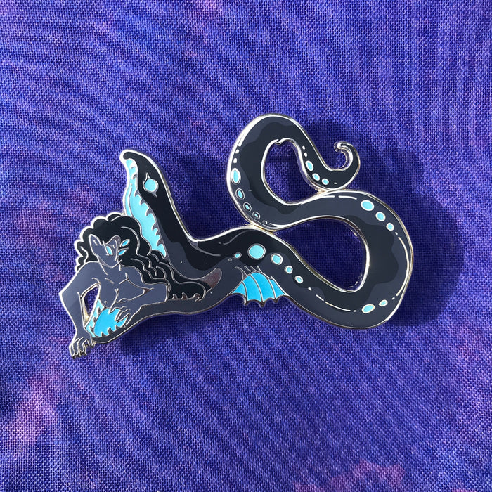 Gulper Eel Mermaid Pin