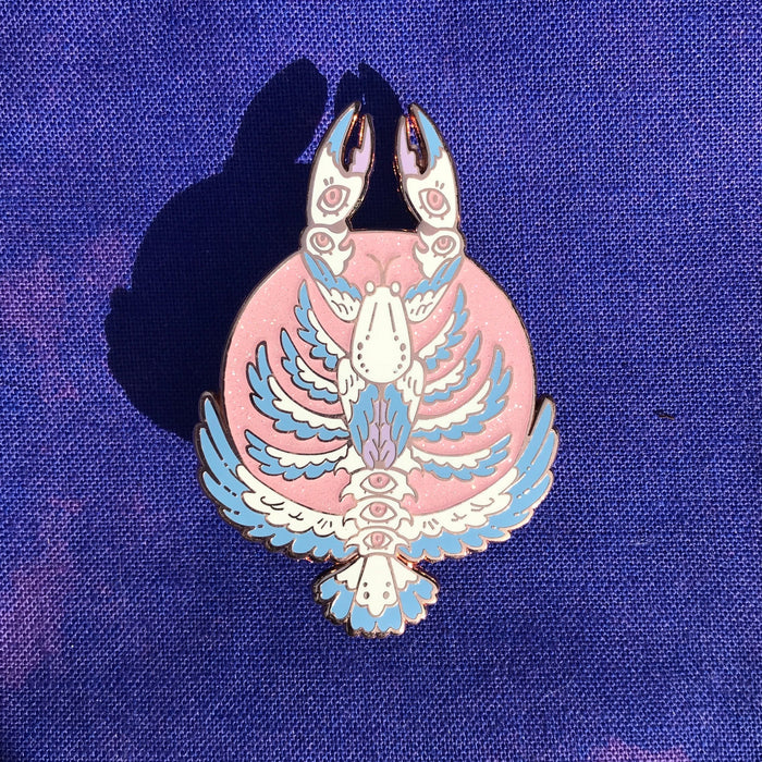 Angelic Lobster Pin