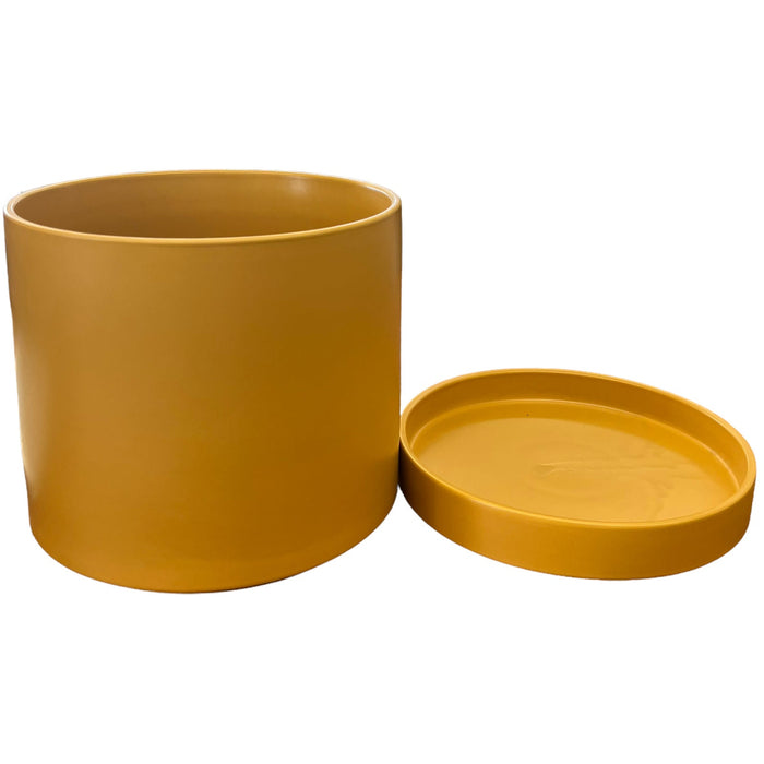 12” Brand New Handmade Ceramic Table Planter Vase Drip Tray