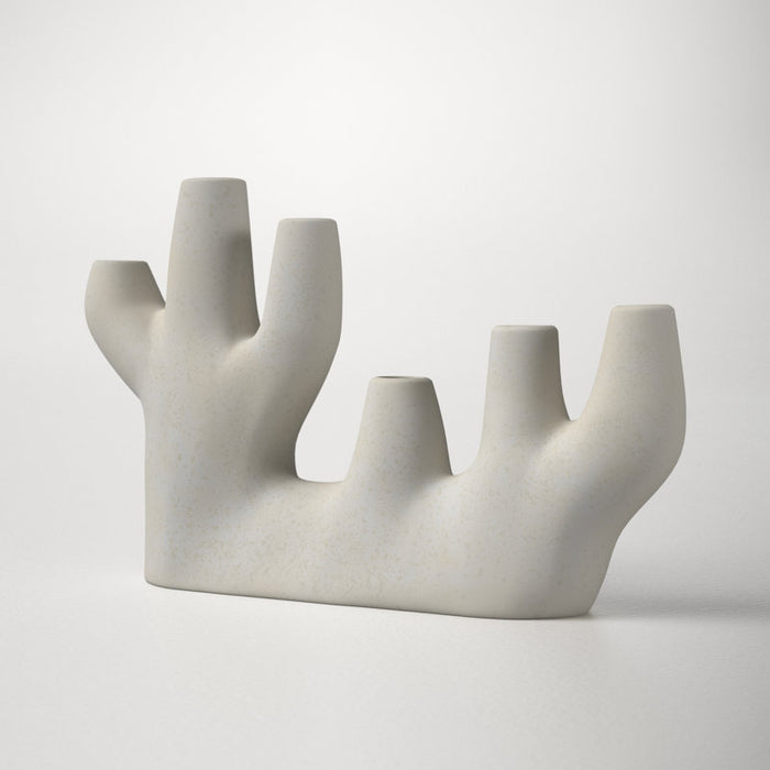 875" Ceramic Tabletop Candlestick Holder