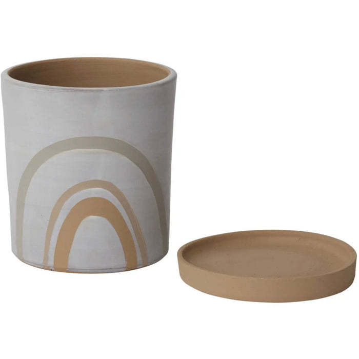 Brand New 9” Handmade Planter Pot with Drain Tray