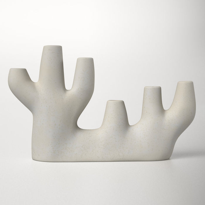 875" Ceramic Tabletop Candlestick Holder