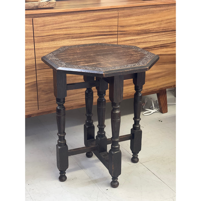 Antique Accent Table Stand UK Import (Available by Online Purchase Only)