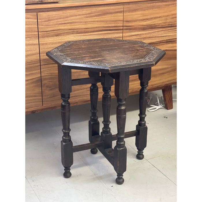 Antique Accent Table Stand UK Import (Available by Online Purchase Only)