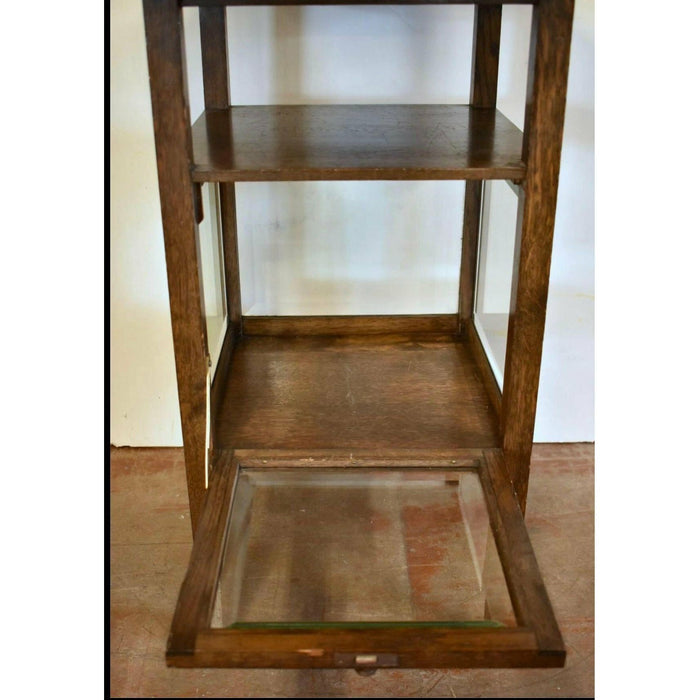 Antique Arts And Crafts Brass Top Display Table (Available by Online Purchase Only)