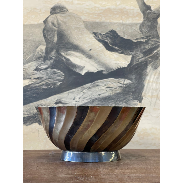 Brass Multicolored Bowl