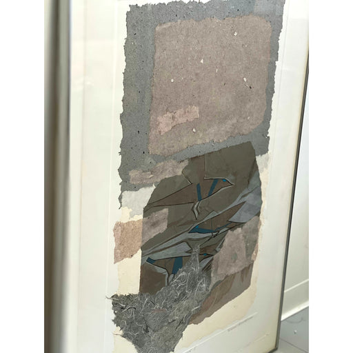 Framed Abstract Mixed Media Art