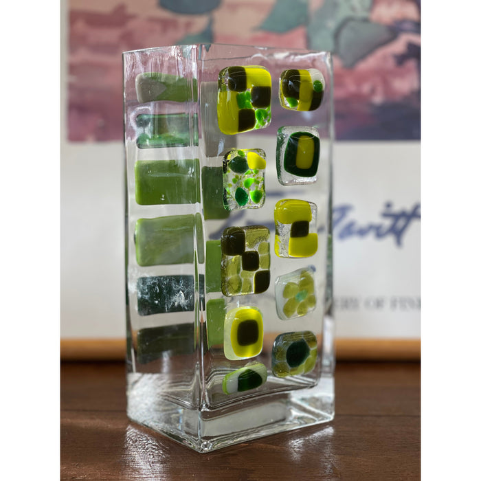 Funky Handmade Glass Vase
