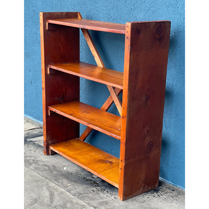 Hand Made Wood Bookshelf