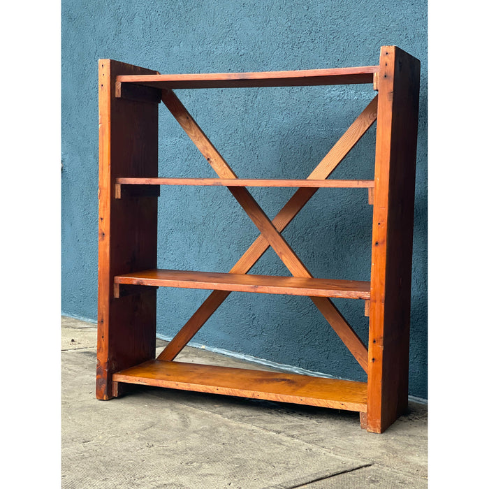 Hand Made Wood Bookshelf