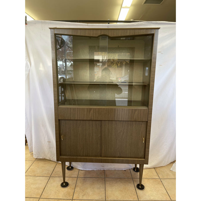 Mid Century Modern Bar Unit Shelf Cabinet Storage (Online Purchase Only)