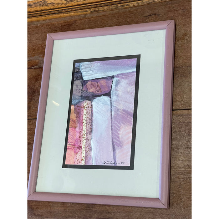 Original Mixed Media Framed Art