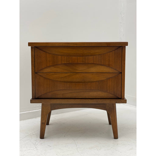 Unique Sculptural Mid-Century Modern Nightstand