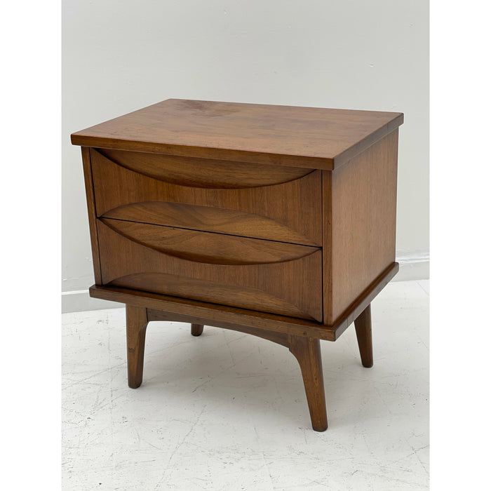 Unique Sculptural Mid-Century Modern Nightstand