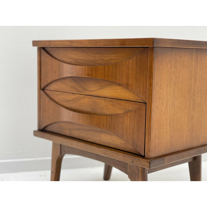 Unique Sculptural Mid-Century Modern Nightstand