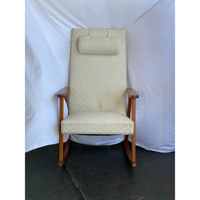 Vintage 1960s Mid-Century Modern Danish Teak Rocking Chair (Available by Online Purchase Only)