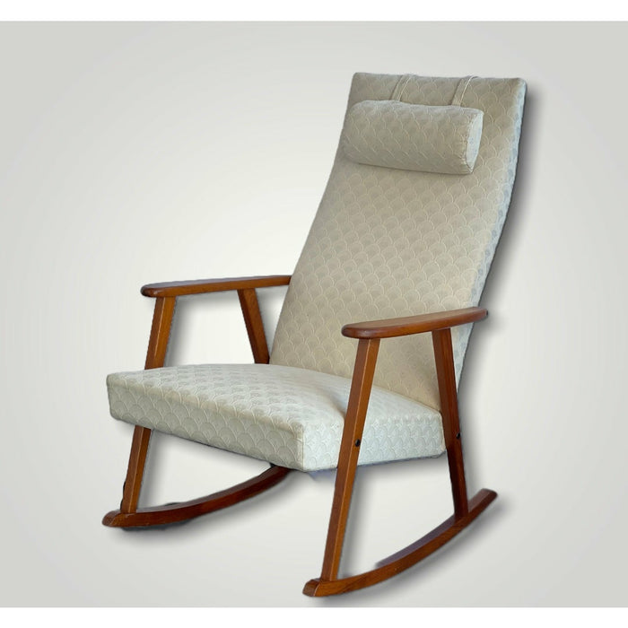 Vintage 1960s Mid-Century Modern Danish Teak Rocking Chair (Available by Online Purchase Only)