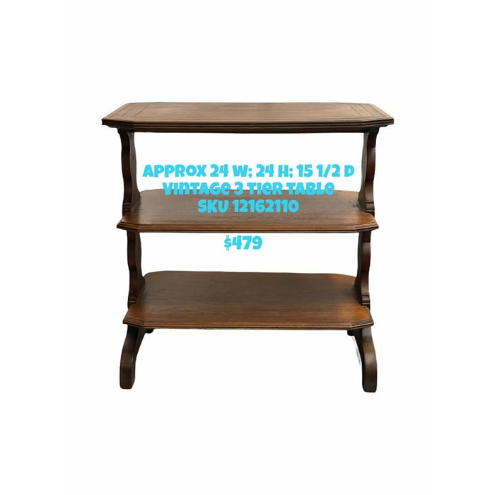 Vintage 3 Tier Table Stand