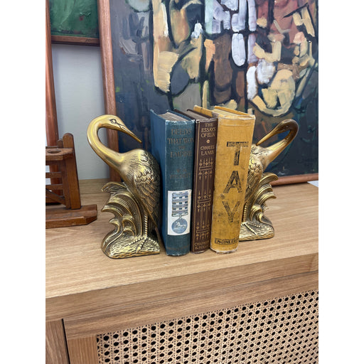 Vintage Bird Book Ends Set of 2