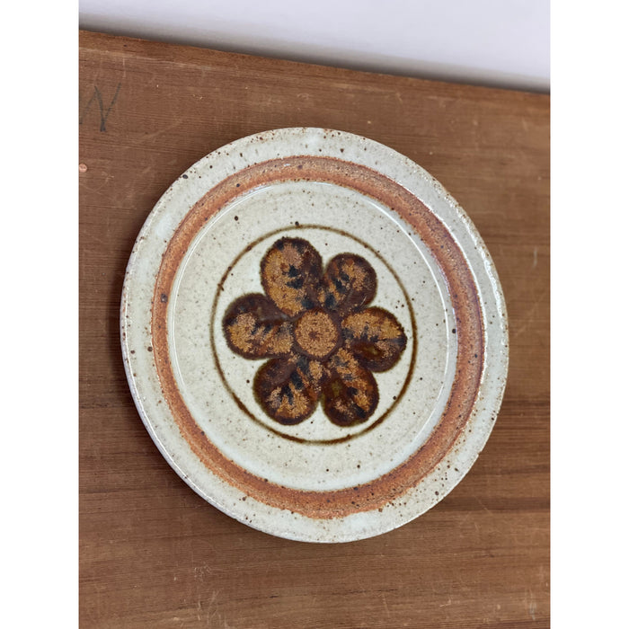 Vintage Covered Butter / Cheese Plate