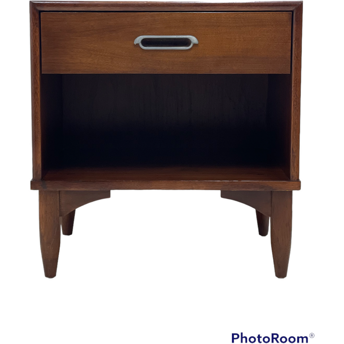 Vintage Drexel Nightstand Dovetail Drawers