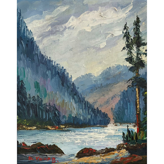 Vintage Framed Art Set Of Two