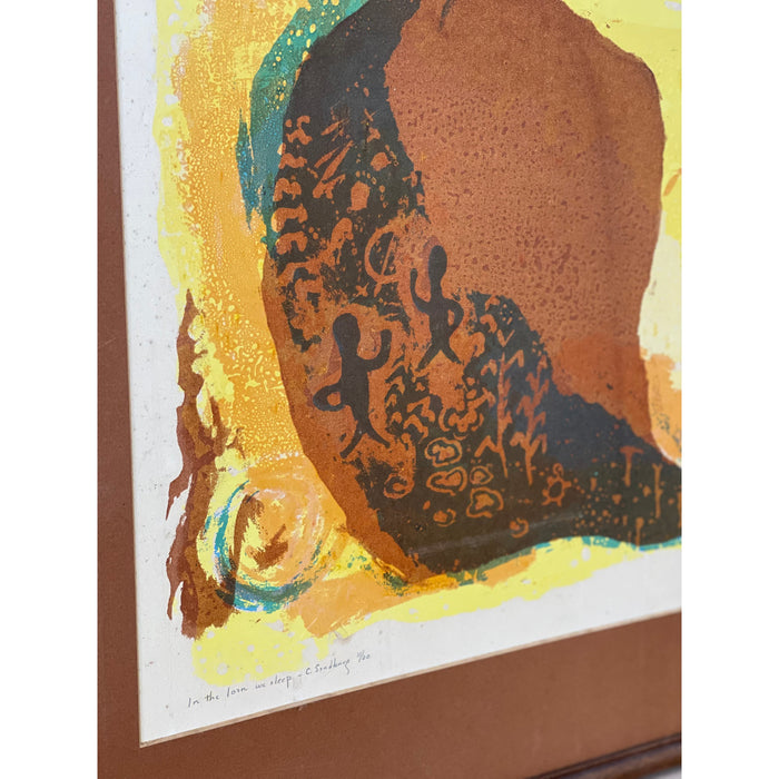 Vintage Framed Print, Signed and Numbered