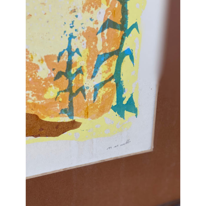 Vintage Framed Print, Signed and Numbered