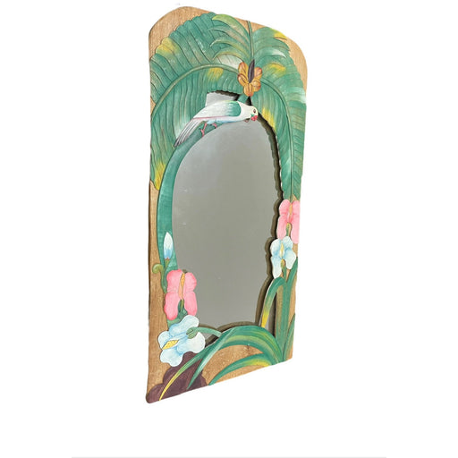 Vintage Hand Carved Mirror