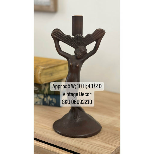 Vintage Metal Decor with Brass Finish