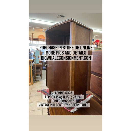 Vintage Mid Century Modern Accent Table