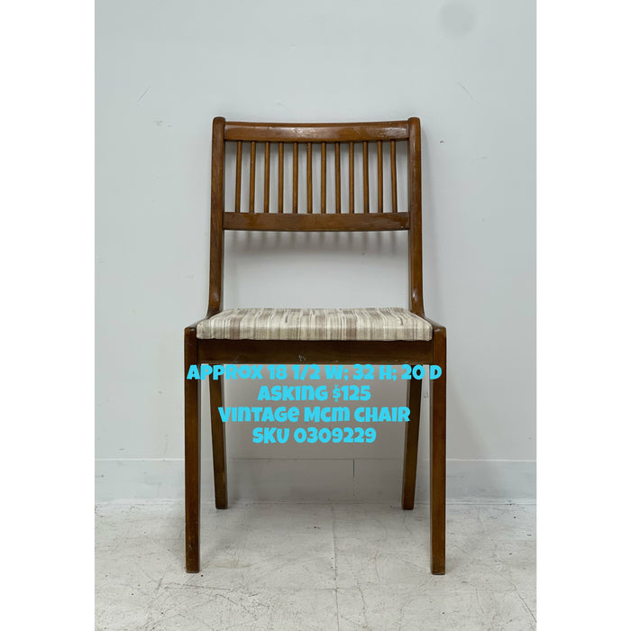 Vintage Mid Century Modern Chair