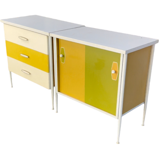 Vintage Mid Century Modern Credenza or Cabinets Retro Design (Available by Online Purchase Only)